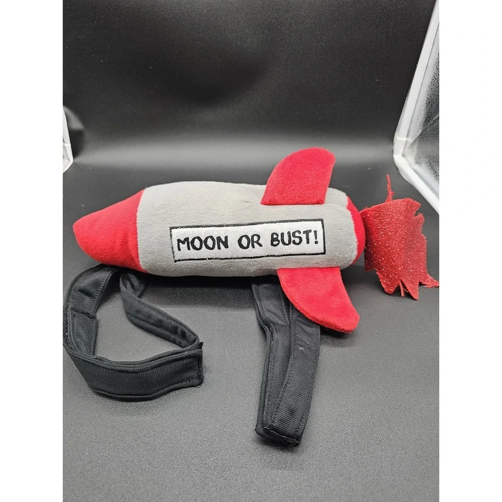 Acme Rocket 'Moon Or Bust'‎ Dog Costume Halloween Costume Medium Dog